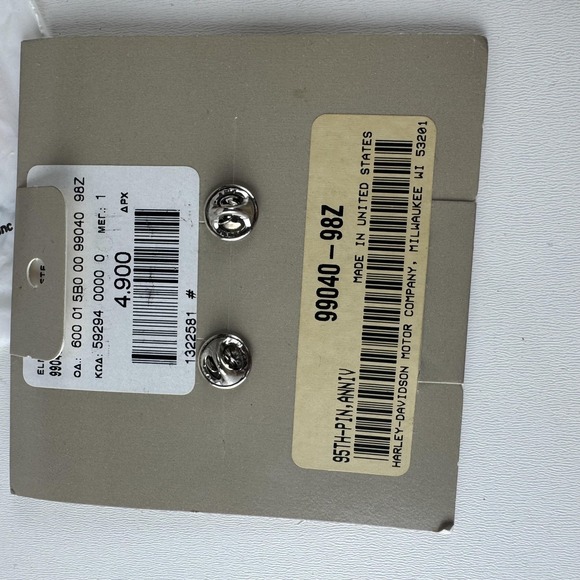 Vintage Harley-Davidson 95th Anniversary Pin Badge Lot USA England 1998 Bear‎ - Picture 11 of 14